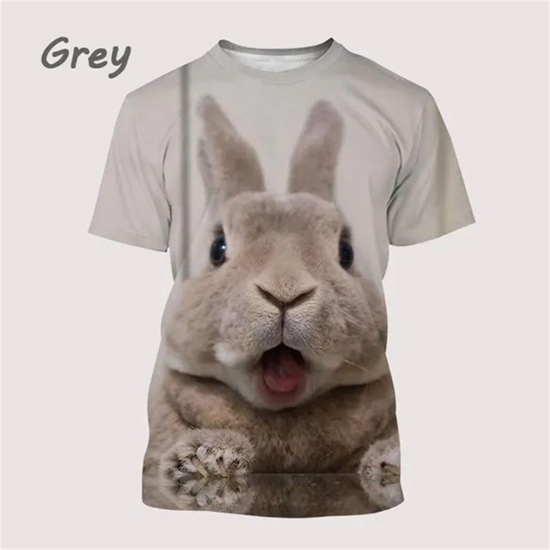 3D Printing Rabbit - 3D 귀여운 토끼 프린트 만화 동물