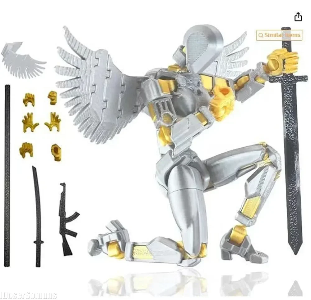 3D Printing Action Figure - 3D 인쇄 장난감 액션 피규어 DIY