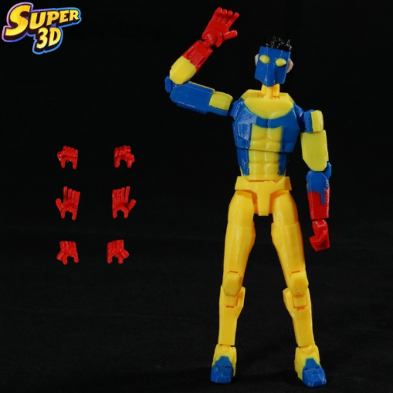 3D Printing Action Figure - 재고 있음 3D 프린팅 인빈서블 시리즈