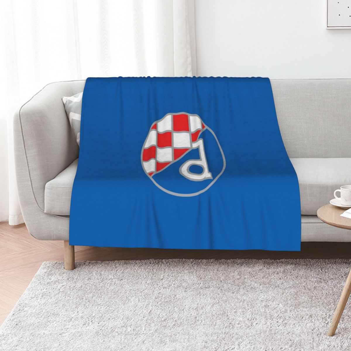 3D Printing Zagreb - 디나모 자그레브 축구 클럽 담요 피크닉,