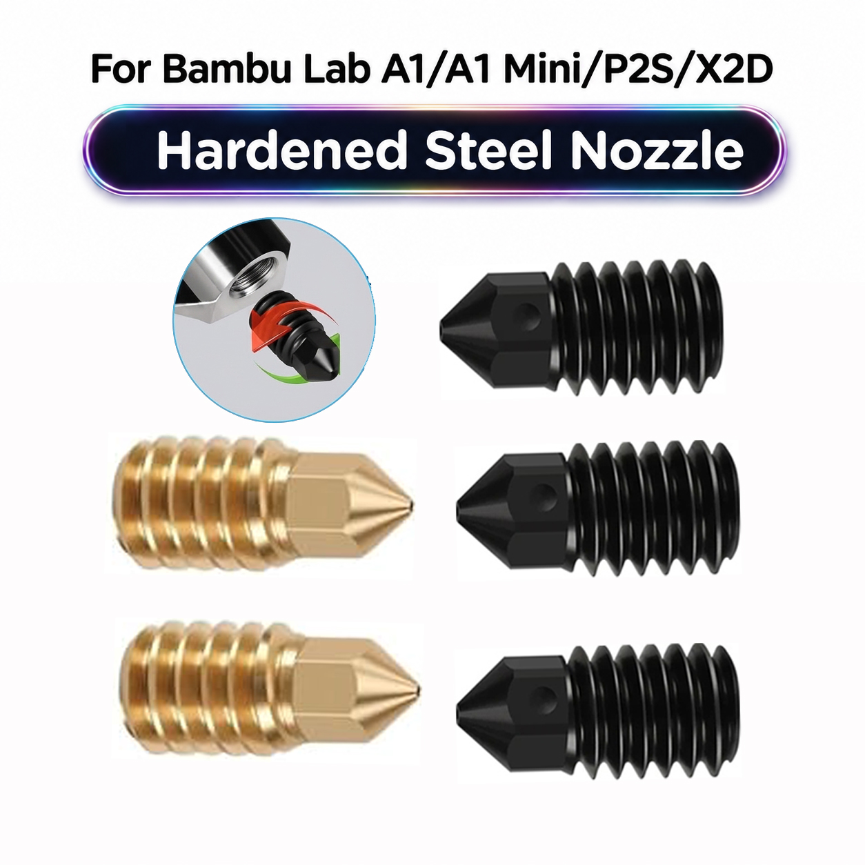 3D Print Removal Tool - Bambu Lab A1/A1 Mini용 강화 강철