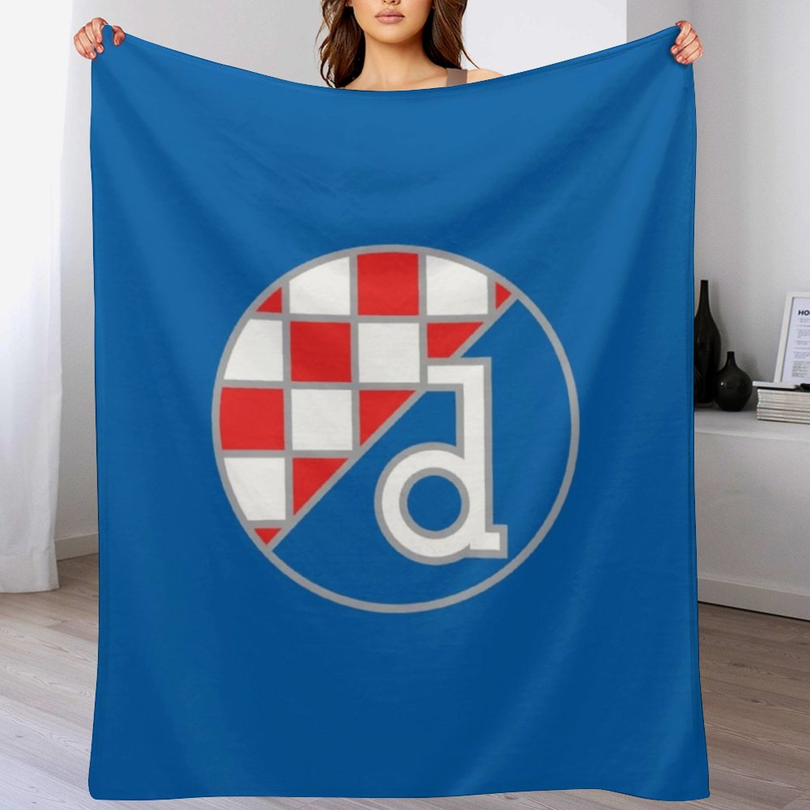 디나모 자그레브 축구 클럽 담요 플러시 퍼지 코지 담요 - 3D Printing Zagreb 리뷰 및 가격