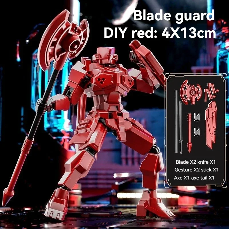 여러 스타일링 블레이드 전사 로봇 모델 럭키 피규어 어 - 3D Printing Action Figure 리뷰 및 가격