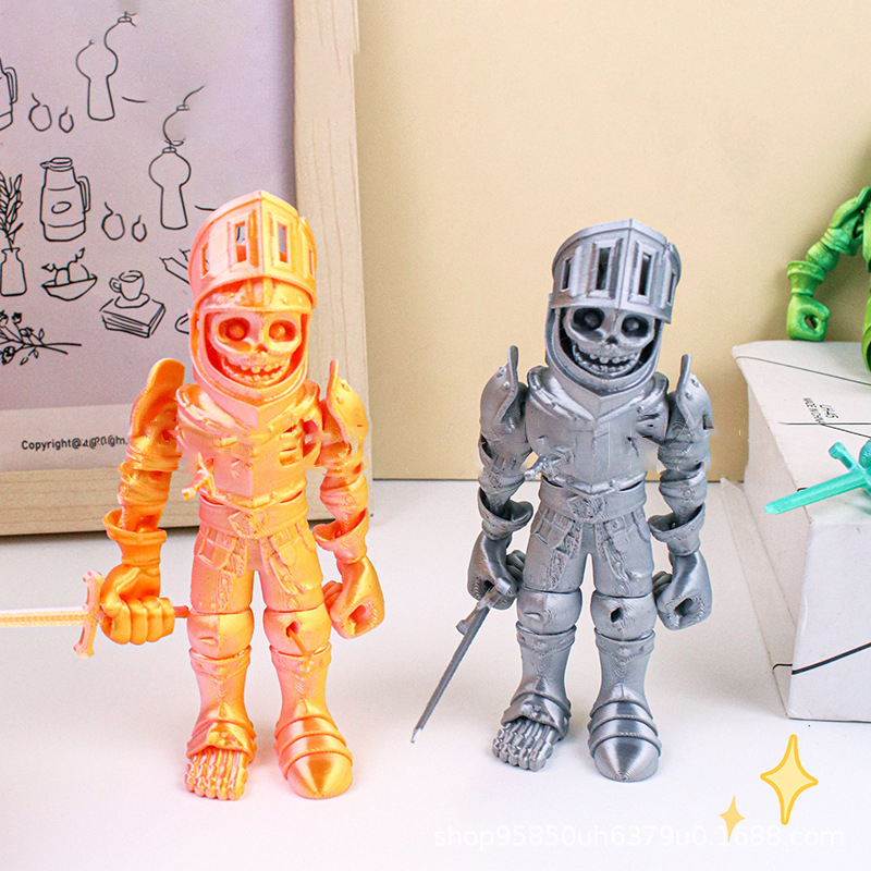 3D 인쇄 해골 액션 피규어 유연한 관절이있는 해골 기 - 3D Printing Action Figure 리뷰 및 가격