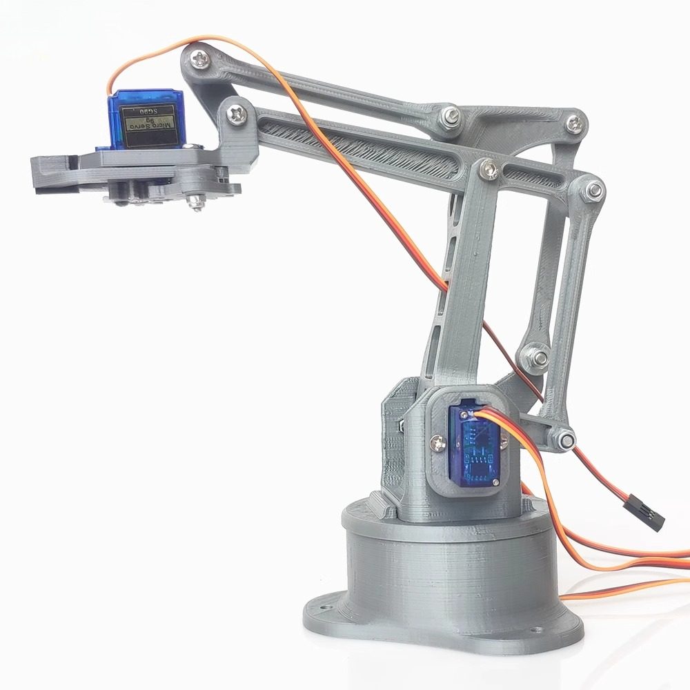 3D 프린팅 EZ 실버 4자유도 로봇 팔 DIY 로봇, - 3D Printing Robot Arm 리뷰 및 가격