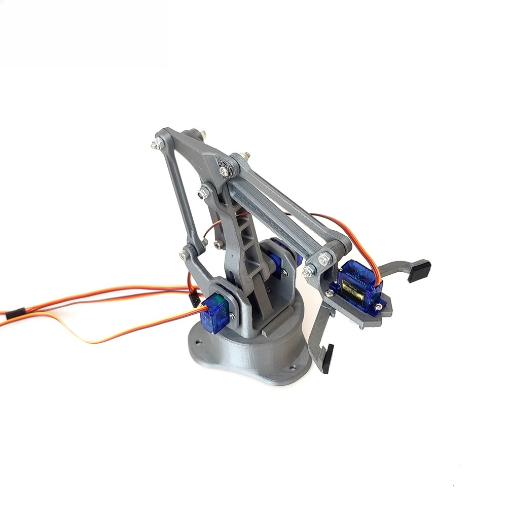 3D 프린팅 EZ 실버 4자유도 로봇 팔 DIY 로봇, - 3D Printing Robot Arm 리뷰 및 가격