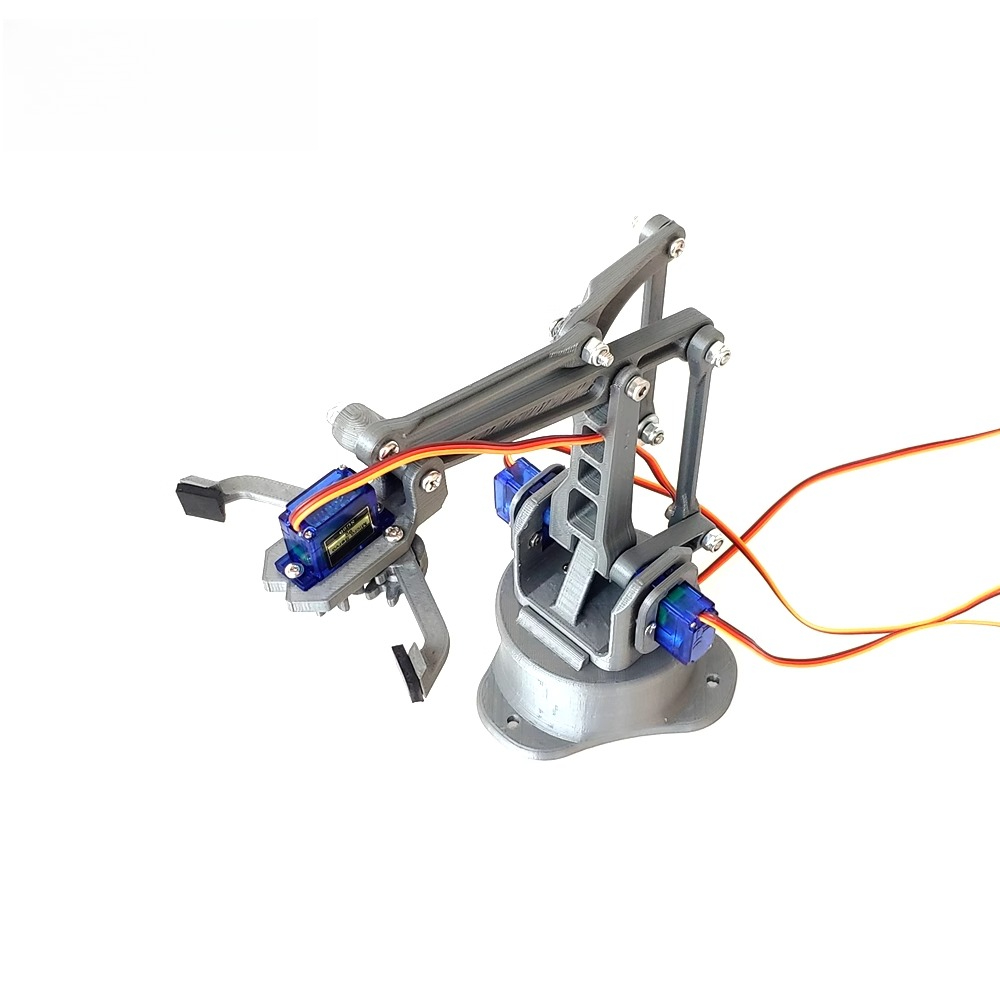 3D 프린팅 EZ 실버 4자유도 로봇 팔 DIY 로봇, - 3D Printing Robot Arm 리뷰 및 가격