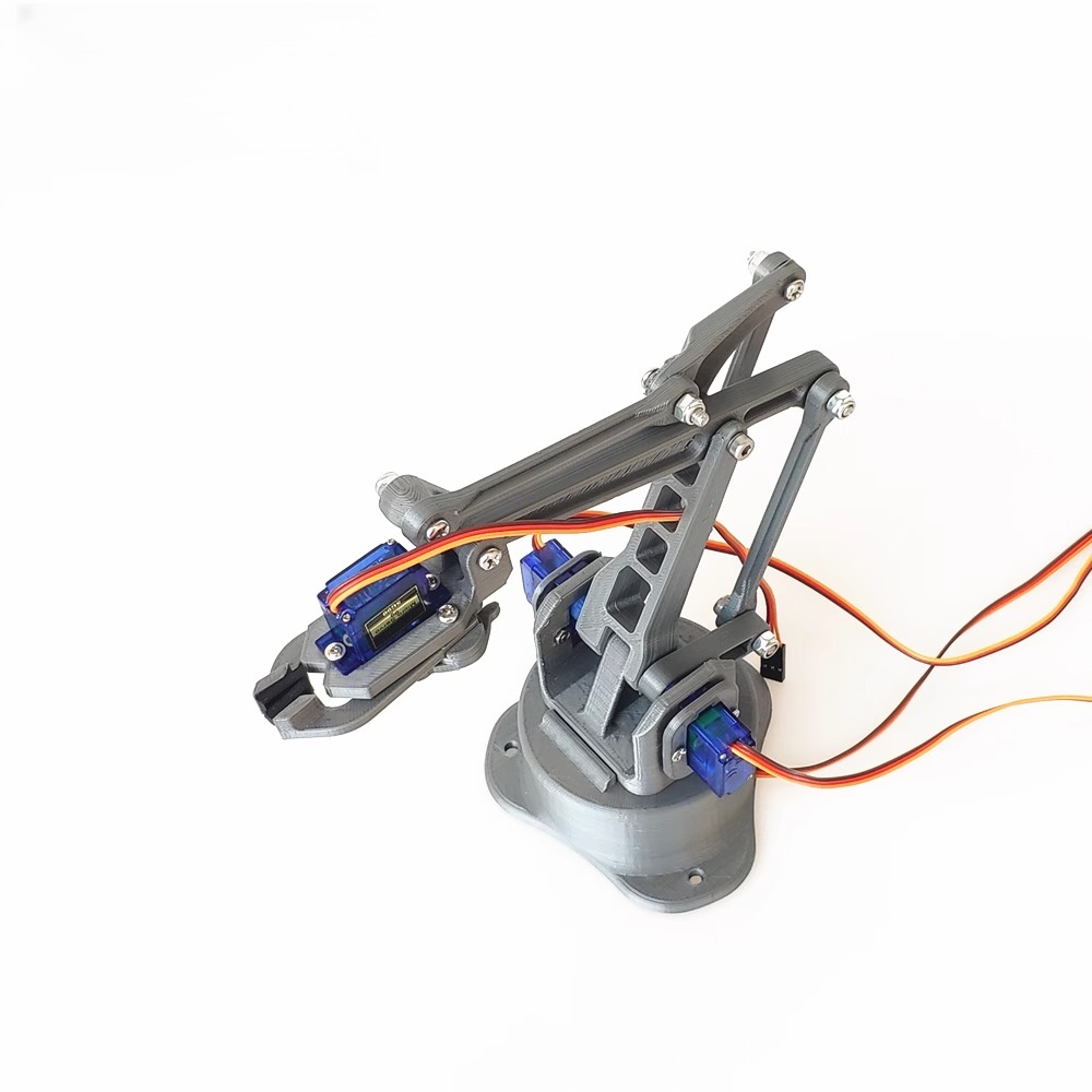 3D 프린팅 EZ 실버 4자유도 로봇 팔 DIY 로봇, - 3D Printing Robot Arm 리뷰 및 가격