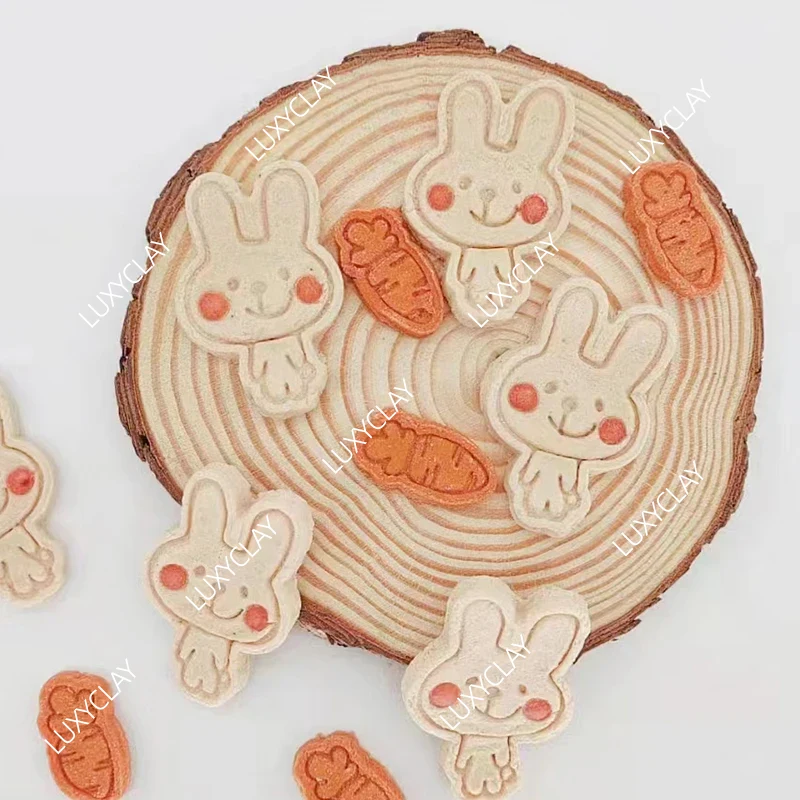 귀여운 만화 토끼 비스킷 몰드 부활절 토끼 당근 모양  - 3D Printing Rabbit 리뷰 및 가격
