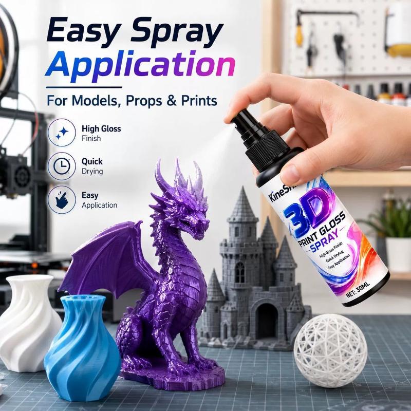 새로운 3D 프린팅 모델 광택액, 다중 소재 호환, 오 - 3D Printing Liquid 리뷰 및 가격