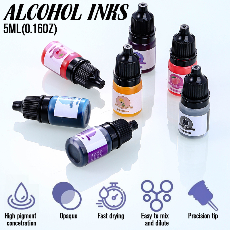 에폭시 수지 색소 24가지 생생한 색상 액체 에폭시 색 - 3D Printing Epoxy Resin 리뷰 및 가격
