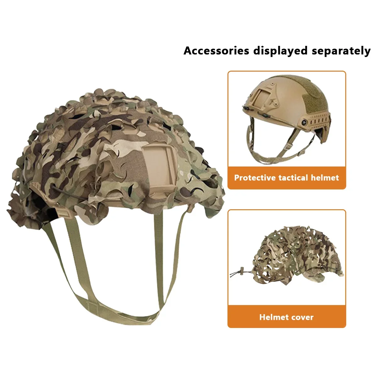 전술 3D 카모 레이저 컷 잎 모양 Airsoft 헬멧 - 3D Printing Laser Cutting 리뷰 및 가격