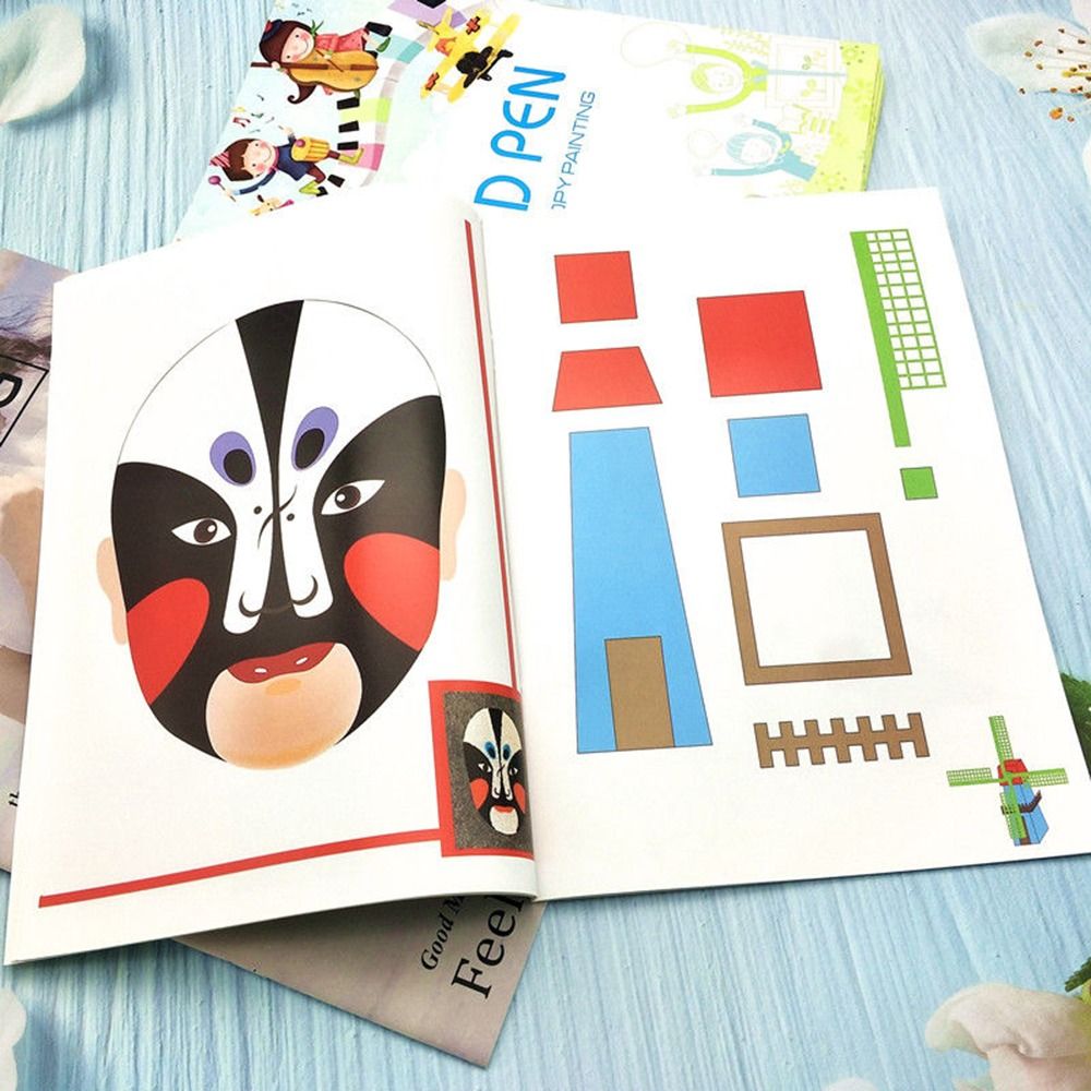 아트 공예 창의적인 3D 펜 도구 어린이용 선물 드로잉 - 3D Printing Template 리뷰 및 가격