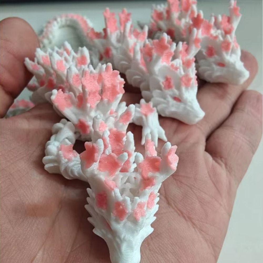 시뮬레이션된 눈을 가진 3D 프린팅 드래곤 사쿠라 드래 - 3D Printing Simulator 리뷰 및 가격