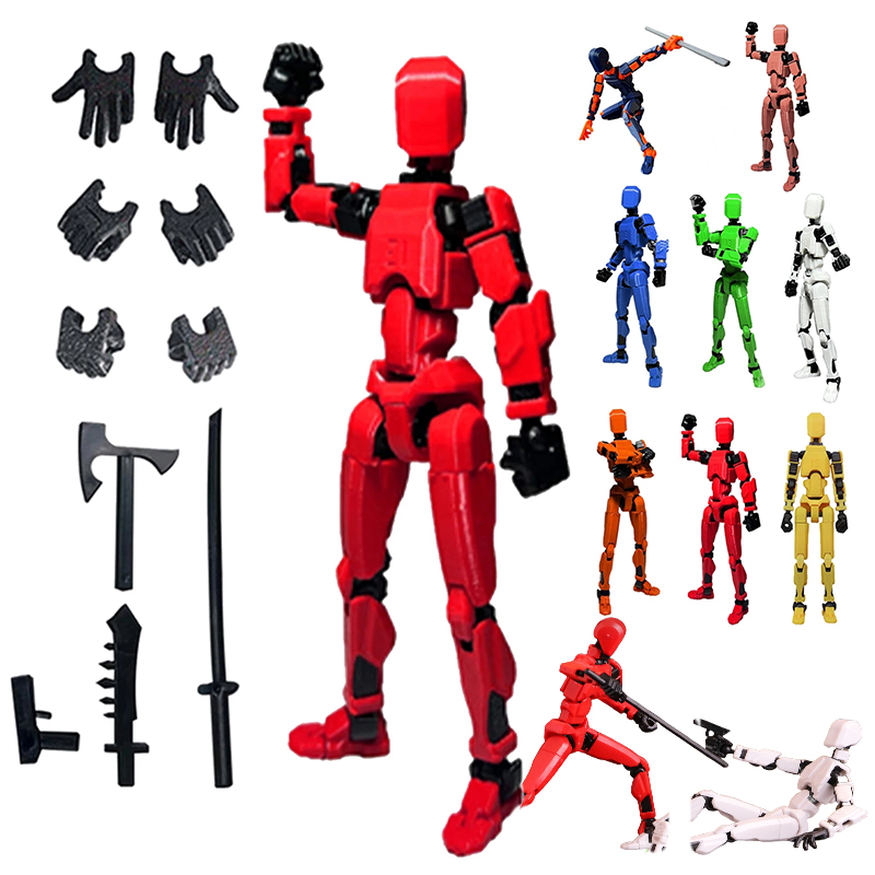1PCS 13 관절 그림 관절 이동식 더미 인형 Diy - 3D Printing Action Figure 리뷰 및 가격