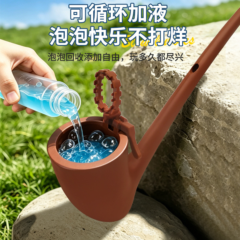 참신한 파이프 모양 비눗방울 기계 3D 프린팅 재미있는 - 3D Printing Nerd 리뷰 및 가격