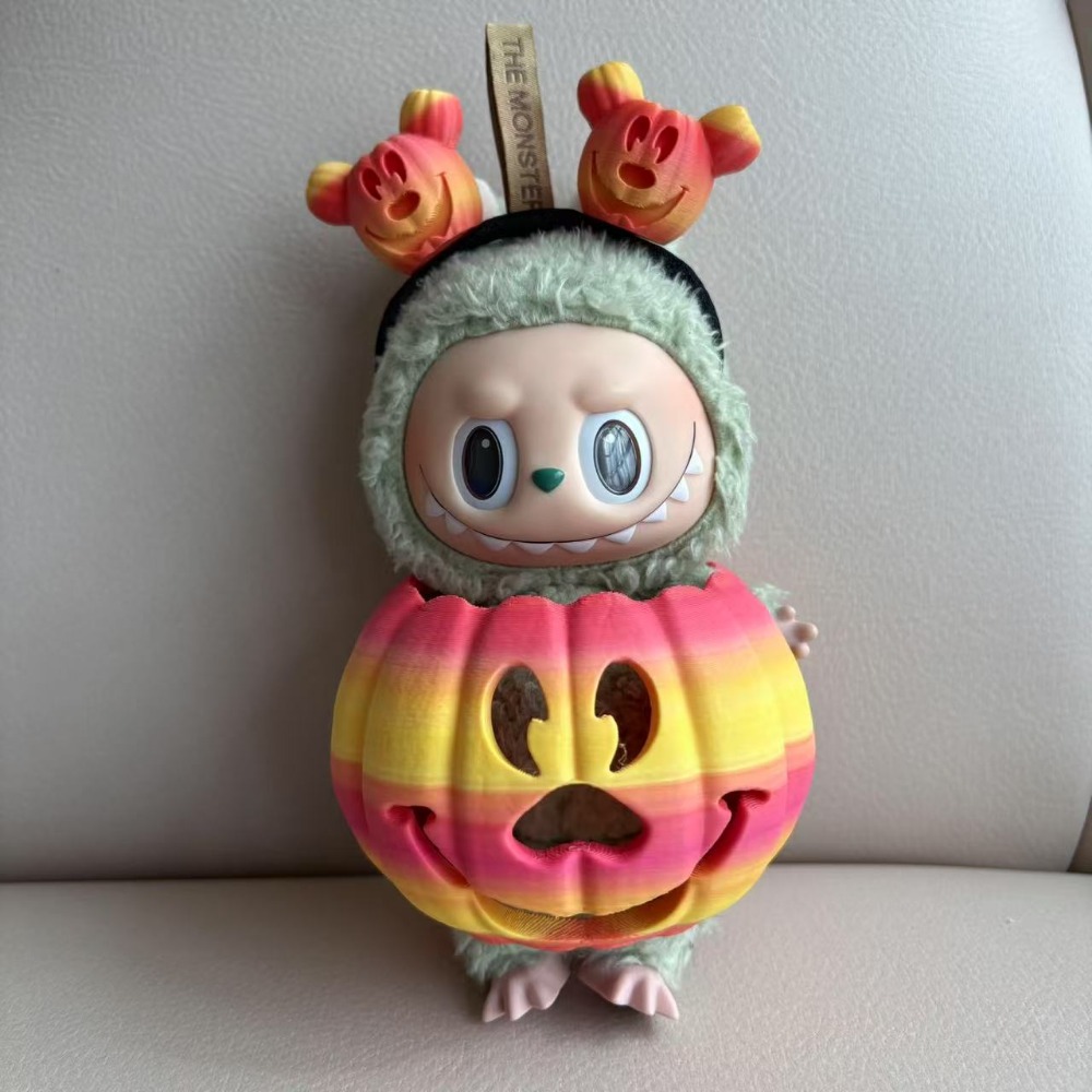17CM 라부부스 인형 옷 할로윈 호박 드레스 업 3D - 3D Printing Labubu 리뷰 및 가격