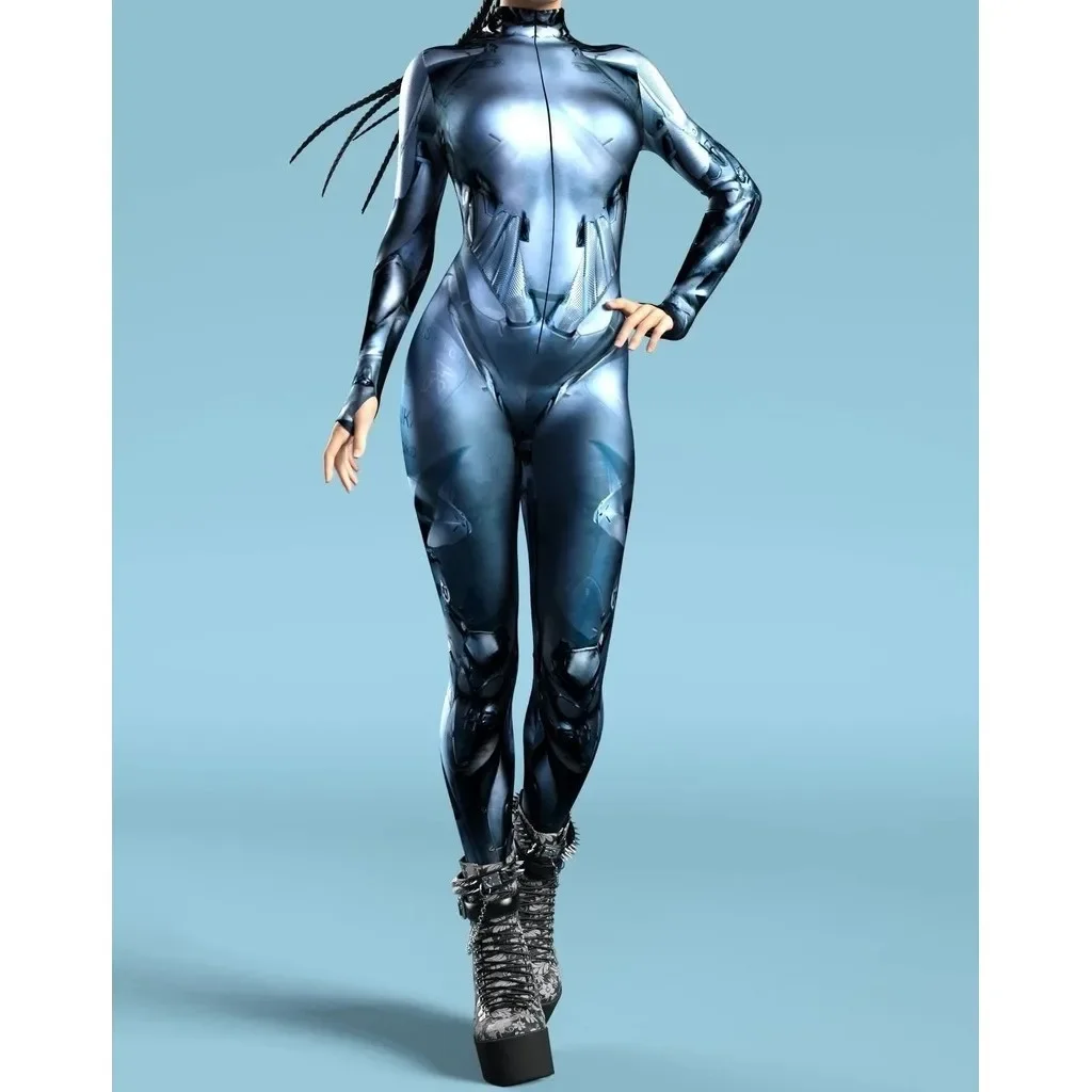 유니섹스 사이버 펑크 3D 디지털 프린팅 할로윈 파티  - 3D Printing Nerd 리뷰 및 가격