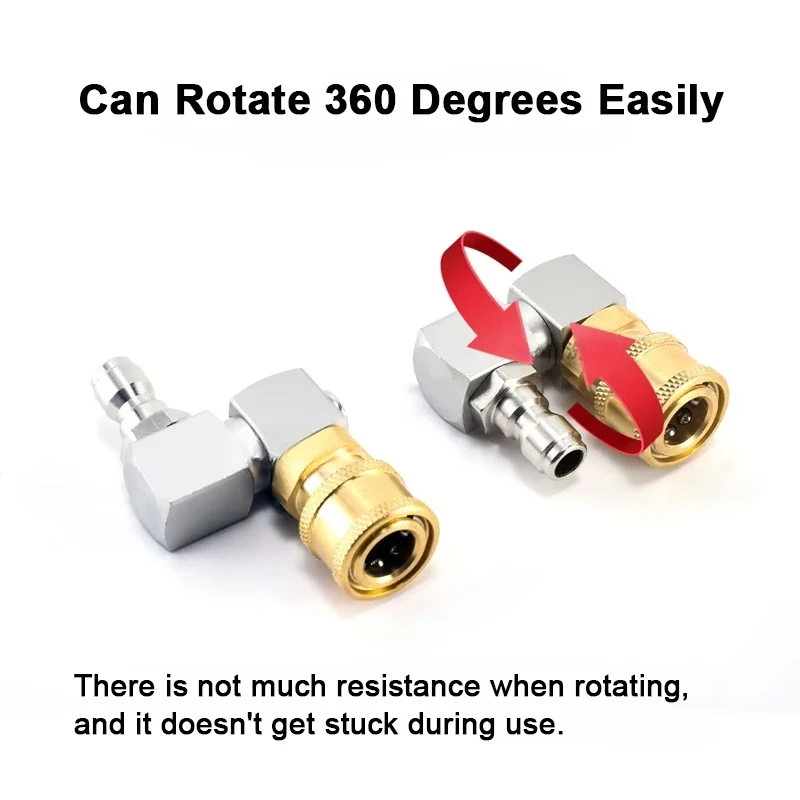 360 °   회전식 고압 세척기 어댑터 - 다각도 청 - Nozzle Cleaning Kit 리뷰 및 가격