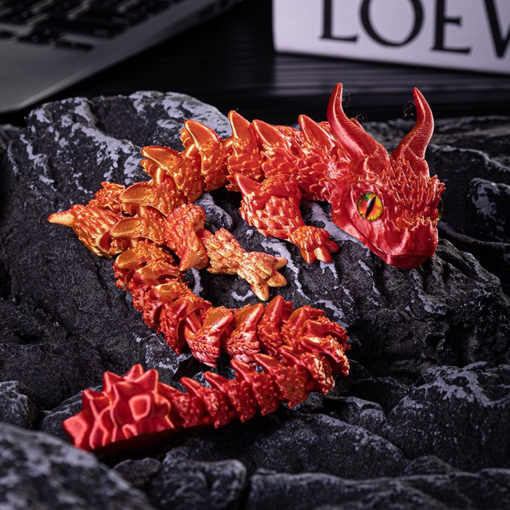 시뮬레이션된 눈을 가진 3D 프린팅 드래곤, 중국 용, - 3D Printing Simulator 리뷰 및 가격