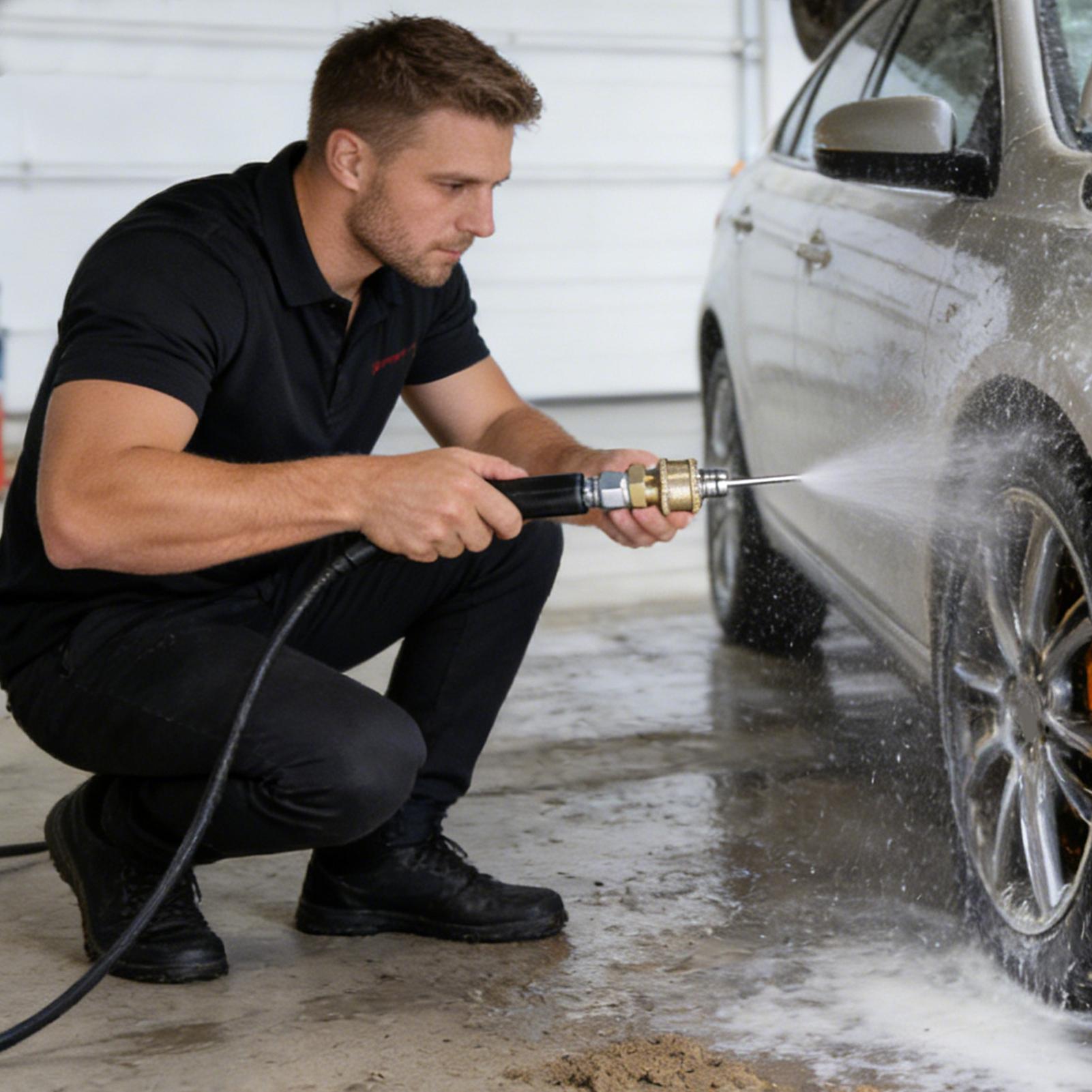 4pcs 전문 고압 세척기 노즐 키트 AC 청소용 스테 - Nozzle Cleaning Kit 리뷰 및 가격