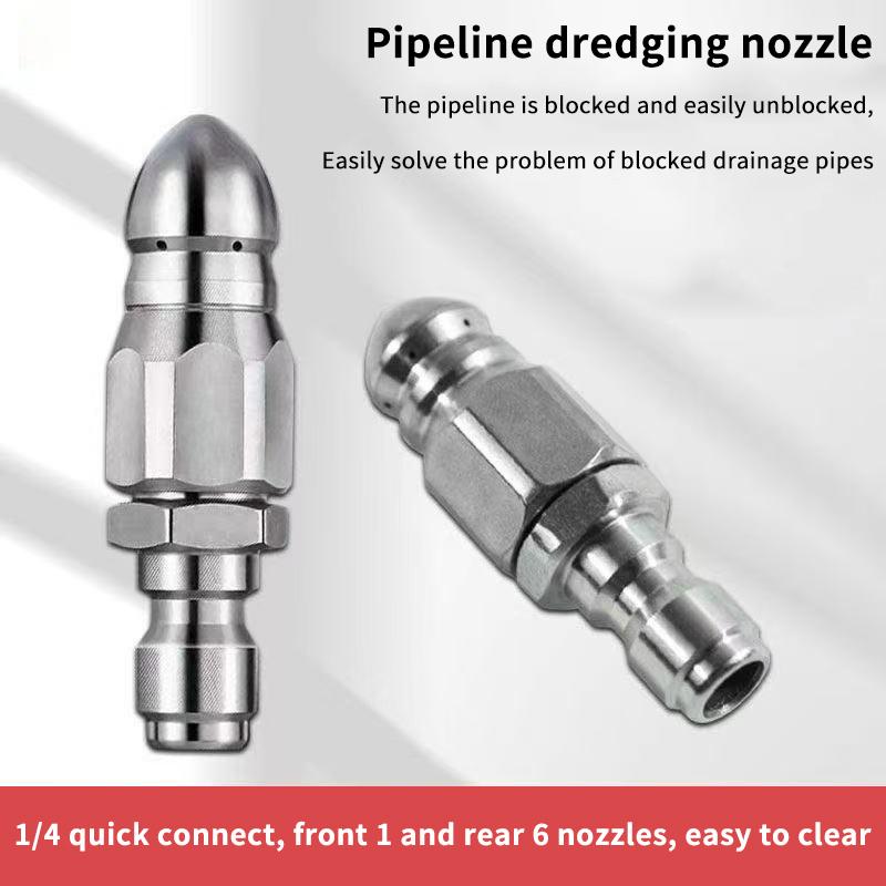 새로운 워터젯 고압 분무기 노즐 청소용 하수구 1/4인 - Nozzle Cleaning Kit 리뷰 및 가격