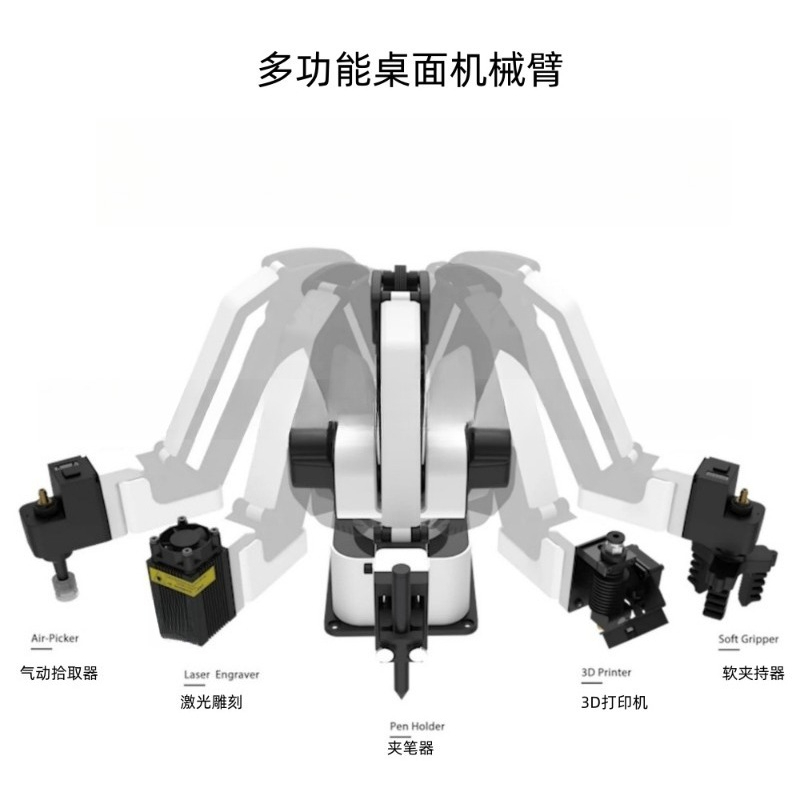다기능 로봇 팔 3D 프린팅 조각 그리퍼, 펜 홀딩 로 - 3D Printing Robot Arm 리뷰 및 가격