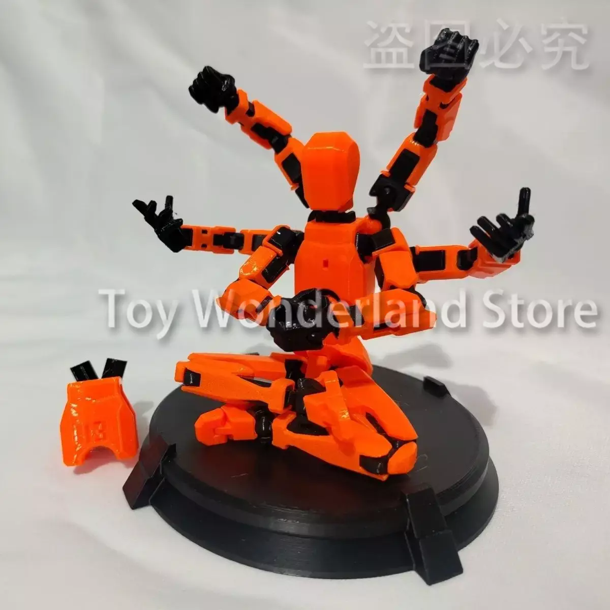 17CM Six Arms 3D 인쇄 마네킹 다중 관절  - 3D Printing Robot Arm 리뷰 및 가격