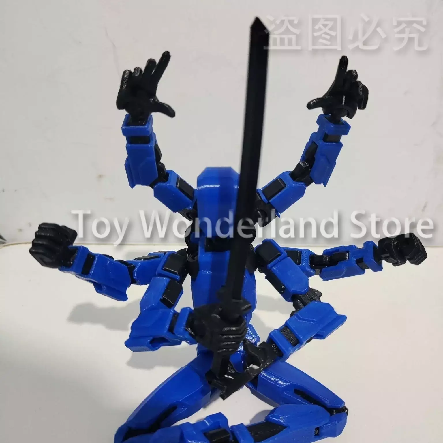 17CM Six Arms 3D 인쇄 마네킹 다중 관절  - 3D Printing Robot Arm 리뷰 및 가격